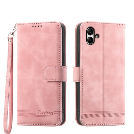 Dierfeng Dream Line TPU + PU Leather Phone Case, For Samsung Galaxy A15, For Samsung Galaxy A05, For Samsung Galaxy A05s, For Samsung Galaxy A25 5G Global