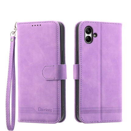 Dierfeng Dream Line TPU + PU Leather Phone Case, For Samsung Galaxy A15, For Samsung Galaxy A05, For Samsung Galaxy A05s, For Samsung Galaxy A25 5G Global