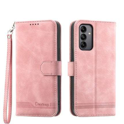 Dierfeng Dream Line TPU + PU Leather Phone Case, For Samsung Galaxy A15, For Samsung Galaxy A05, For Samsung Galaxy A05s, For Samsung Galaxy A25 5G Global