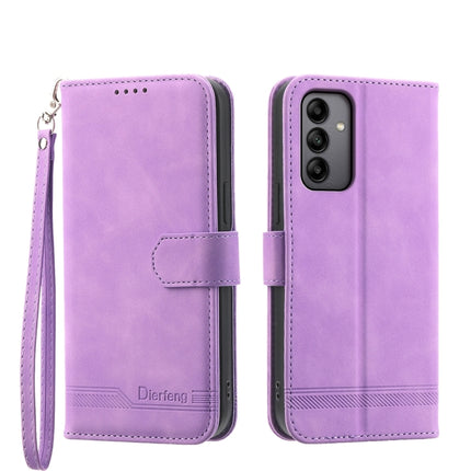 Dierfeng Dream Line TPU + PU Leather Phone Case, For Samsung Galaxy A15, For Samsung Galaxy A05, For Samsung Galaxy A05s, For Samsung Galaxy A25 5G Global