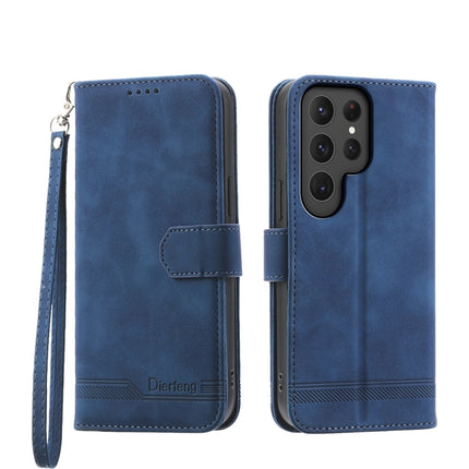 Dierfeng Dream Line TPU + PU Leather Phone Case, For Samsung Galaxy A35, For Samsung Galaxy S24 Ultra 5G, For Samsung Galaxy S24+ 5G, For Samsung Galaxy S24 5G