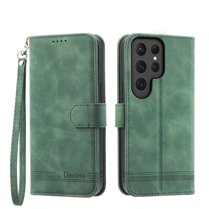 Dierfeng Dream Line TPU + PU Leather Phone Case, For Samsung Galaxy A35, For Samsung Galaxy S24 Ultra 5G, For Samsung Galaxy S24+ 5G, For Samsung Galaxy S24 5G