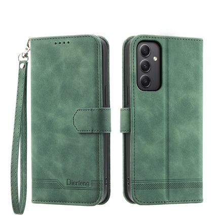 Dierfeng Dream Line TPU + PU Leather Phone Case, For Samsung Galaxy A35, For Samsung Galaxy S24 Ultra 5G, For Samsung Galaxy S24+ 5G, For Samsung Galaxy S24 5G