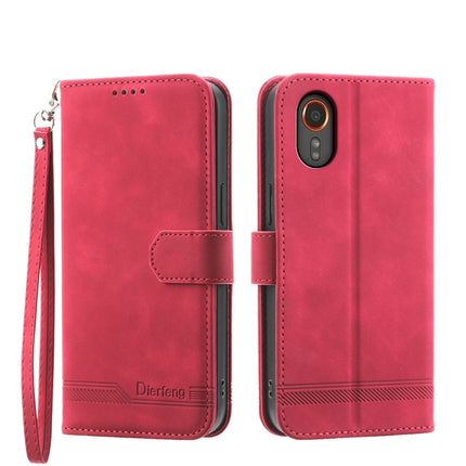 Dierfeng Dream Line TPU + PU Leather Phone Case, For Samsung Galaxy M55, For Samsung Galaxy M15 5G / F15 5G, For Samsung Galaxy Xcover 7, For Samsung Galaxy A55