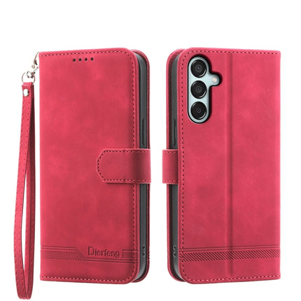 Dierfeng Dream Line TPU + PU Leather Phone Case, For Samsung Galaxy M55, For Samsung Galaxy M15 5G / F15 5G, For Samsung Galaxy Xcover 7, For Samsung Galaxy A55
