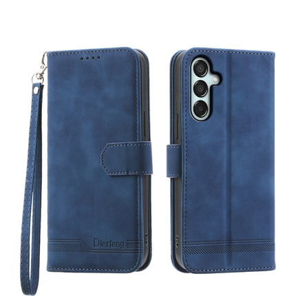 Dierfeng Dream Line TPU + PU Leather Phone Case, For Samsung Galaxy M55, For Samsung Galaxy M15 5G / F15 5G, For Samsung Galaxy Xcover 7, For Samsung Galaxy A55