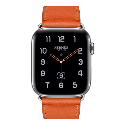Replacement Leather Strap Watchband, For Apple Watch Series 7 41mm / 6 & SE & 5 & 4 40mm / 3 & 2 & 1 38mm, For Apple Watch Series 7 45mm / 6 & SE & 5 & 4 44mm / 3 & 2 & 1 42mm