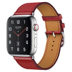For Apple Watch Series 7 45mm / 6 & SE & 5 & 4 44mm / 3 & 2 & 1 42mm / Red