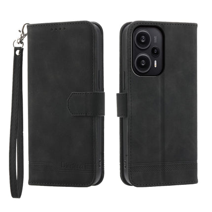 Dierfeng Dream Line TPU + PU Leather Phone Case, For Xiaomi Redmi Note 13 Pro+, For Xiaomi Redmi Note 13 Pro 5G, For Xiaomi 13T, For Xiaomi Redmi Note 12 Turbo 5G/Poco F5
