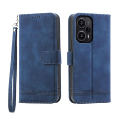 Dierfeng Dream Line TPU + PU Leather Phone Case, For Xiaomi 13T, For Xiaomi Redmi Note 12 Turbo 5G/Poco F5, For Xiaomi Redmi Note 12S 4G Global, For Xiaomi Poco X6 Pro 5G