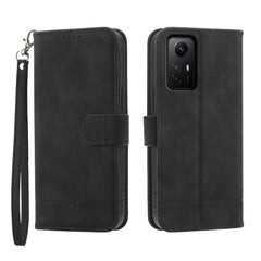 Dierfeng Dream Line TPU + PU Leather Phone Case, For Xiaomi 13T, For Xiaomi Redmi Note 12 Turbo 5G/Poco F5, For Xiaomi Redmi Note 12S 4G Global, For Xiaomi Poco X6 Pro 5G