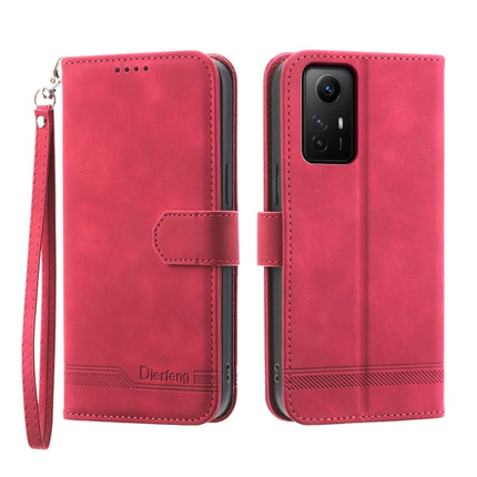 Dierfeng Dream Line TPU + PU Leather Phone Case, For Xiaomi Redmi Note 12S 4G Global, For Xiaomi Poco X6 Pro 5G