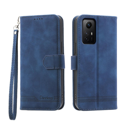 Dierfeng Dream Line TPU + PU Leather Phone Case, For Xiaomi Redmi Note 12S 4G Global, For Xiaomi Poco X6 Pro 5G