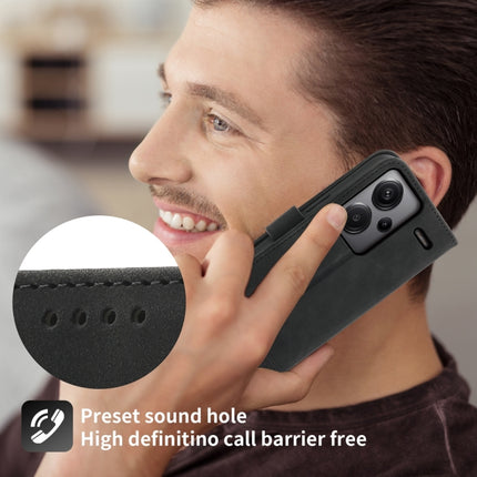 Dierfeng Dream Line TPU + PU Leather Phone Case, For Xiaomi Redmi Note 13 Pro+, For Xiaomi Redmi Note 13 Pro 5G, For Xiaomi 13T, For Xiaomi Redmi Note 12 Turbo 5G/Poco F5