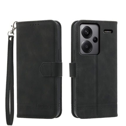 Dierfeng Dream Line TPU + PU Leather Phone Case, For Xiaomi Redmi Note 13 Pro+, For Xiaomi Redmi Note 13 Pro 5G, For Xiaomi 13T, For Xiaomi Redmi Note 12 Turbo 5G/Poco F5