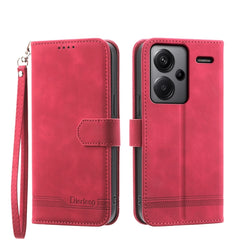 Dierfeng Dream Line TPU + PU Leather Phone Case, For Xiaomi 14, For Xiaomi Redmi Note 13 5G, For Xiaomi Redmi 13C, For Xiaomi Redmi Note 13 Pro+, For Xiaomi Redmi Note 13 Pro 5G