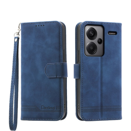 Dierfeng Dream Line TPU + PU Leather Phone Case, For Xiaomi Redmi Note 13 Pro+, For Xiaomi Redmi Note 13 Pro 5G, For Xiaomi 13T, For Xiaomi Redmi Note 12 Turbo 5G/Poco F5