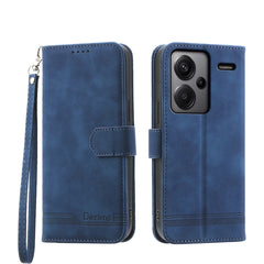 Dierfeng Dream Line TPU + PU Leather Phone Case, For Xiaomi 14, For Xiaomi Redmi Note 13 5G, For Xiaomi Redmi 13C, For Xiaomi Redmi Note 13 Pro+, For Xiaomi Redmi Note 13 Pro 5G