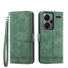 Dierfeng Dream Line TPU + PU Leather Phone Case, For Xiaomi 14, For Xiaomi Redmi Note 13 5G, For Xiaomi Redmi 13C, For Xiaomi Redmi Note 13 Pro+, For Xiaomi Redmi Note 13 Pro 5G