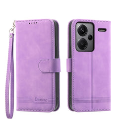 Dierfeng Dream Line TPU + PU Leather Phone Case, For Xiaomi 14, For Xiaomi Redmi Note 13 5G, For Xiaomi Redmi 13C, For Xiaomi Redmi Note 13 Pro+, For Xiaomi Redmi Note 13 Pro 5G