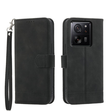Dierfeng Dream Line TPU + PU Leather Phone Case, For Xiaomi Redmi Note 13 Pro+, For Xiaomi Redmi Note 13 Pro 5G, For Xiaomi 13T, For Xiaomi Redmi Note 12 Turbo 5G/Poco F5
