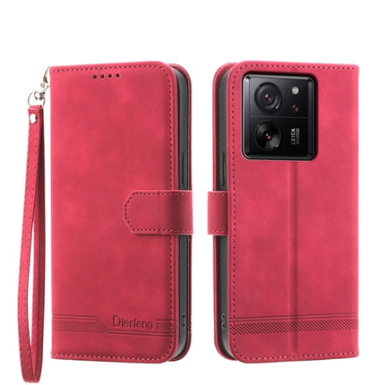 Dierfeng Dream Line TPU + PU Leather Phone Case, For Xiaomi Redmi Note 13 Pro+, For Xiaomi Redmi Note 13 Pro 5G, For Xiaomi 13T, For Xiaomi Redmi Note 12 Turbo 5G/Poco F5