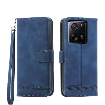 Dierfeng Dream Line TPU + PU Leather Phone Case, For Xiaomi Redmi Note 13 Pro+, For Xiaomi Redmi Note 13 Pro 5G, For Xiaomi 13T, For Xiaomi Redmi Note 12 Turbo 5G/Poco F5