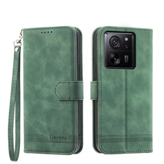 Dierfeng Dream Line TPU + PU Leather Phone Case, For Xiaomi 13T, For Xiaomi Redmi Note 12 Turbo 5G/Poco F5, For Xiaomi Redmi Note 12S 4G Global, For Xiaomi Poco X6 Pro 5G