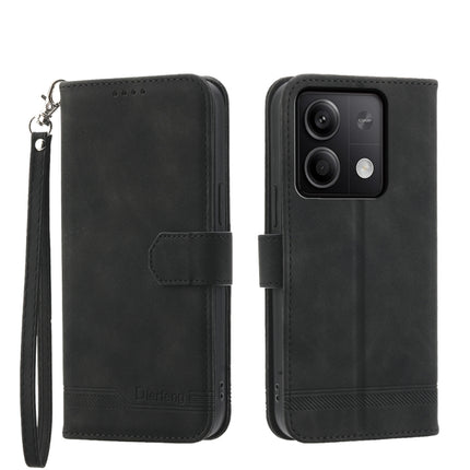 Dierfeng Dream Line TPU + PU Leather Phone Case, For Xiaomi 14 Pro, For Xiaomi 14, For Xiaomi Redmi Note 13 5G, For Xiaomi Redmi 13C