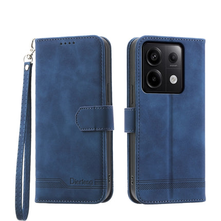 Dierfeng Dream Line TPU + PU Leather Phone Case, For Xiaomi Redmi Note 13 Pro+, For Xiaomi Redmi Note 13 Pro 5G, For Xiaomi 13T, For Xiaomi Redmi Note 12 Turbo 5G/Poco F5