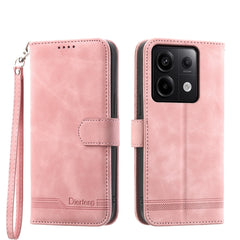 Dierfeng Dream Line TPU + PU Leather Phone Case, For Xiaomi 14, For Xiaomi Redmi Note 13 5G, For Xiaomi Redmi 13C, For Xiaomi Redmi Note 13 Pro+, For Xiaomi Redmi Note 13 Pro 5G