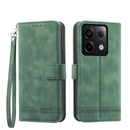 Dierfeng Dream Line TPU + PU Leather Phone Case, For Xiaomi Redmi Note 13 Pro+, For Xiaomi Redmi Note 13 Pro 5G, For Xiaomi 13T, For Xiaomi Redmi Note 12 Turbo 5G/Poco F5