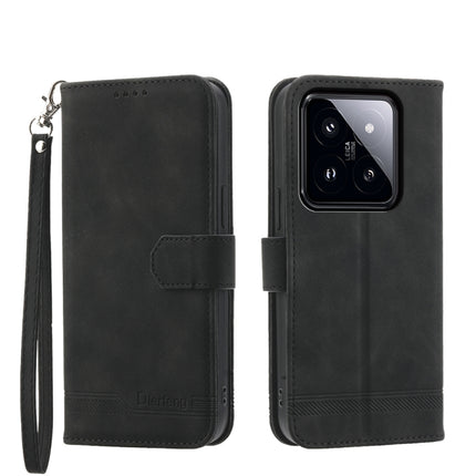 Dierfeng Dream Line TPU + PU Leather Phone Case, For Xiaomi 14 Pro, For Xiaomi 14, For Xiaomi Redmi Note 13 5G, For Xiaomi Redmi 13C