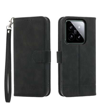 Dierfeng Dream Line TPU + PU Leather Phone Case, For Xiaomi 14 Pro, For Xiaomi 14, For Xiaomi Redmi Note 13 5G, For Xiaomi Redmi 13C