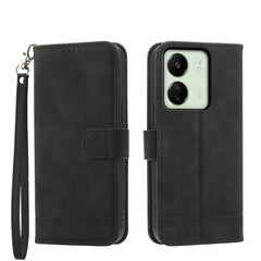 Dierfeng Dream Line TPU + PU Leather Phone Case, For Xiaomi 14, For Xiaomi Redmi Note 13 5G, For Xiaomi Redmi 13C, For Xiaomi Redmi Note 13 Pro+, For Xiaomi Redmi Note 13 Pro 5G