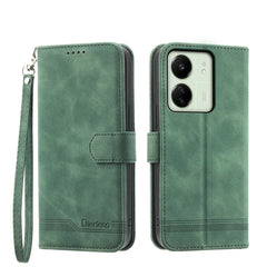 Dierfeng Dream Line TPU + PU Leather Phone Case, For Xiaomi 14, For Xiaomi Redmi Note 13 5G, For Xiaomi Redmi 13C, For Xiaomi Redmi Note 13 Pro+, For Xiaomi Redmi Note 13 Pro 5G