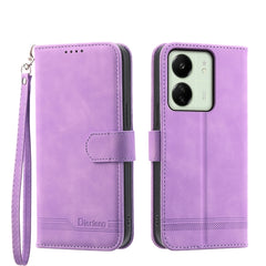 Dierfeng Dream Line TPU + PU Leather Phone Case, For Xiaomi 14, For Xiaomi Redmi Note 13 5G, For Xiaomi Redmi 13C, For Xiaomi Redmi Note 13 Pro+, For Xiaomi Redmi Note 13 Pro 5G