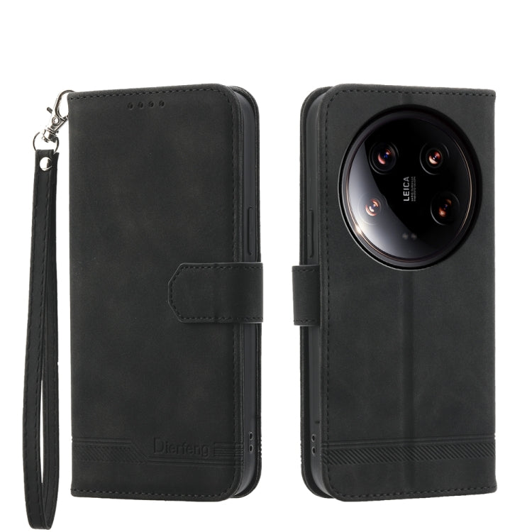Dierfeng Dream Line TPU + PU Leather Phone Case