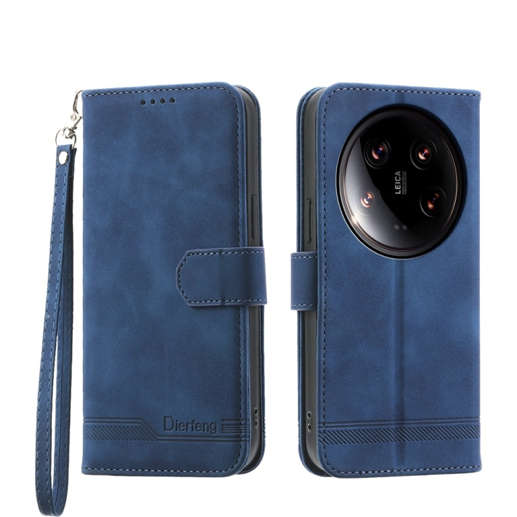 Dierfeng Dream Line TPU + PU Leather Phone Case