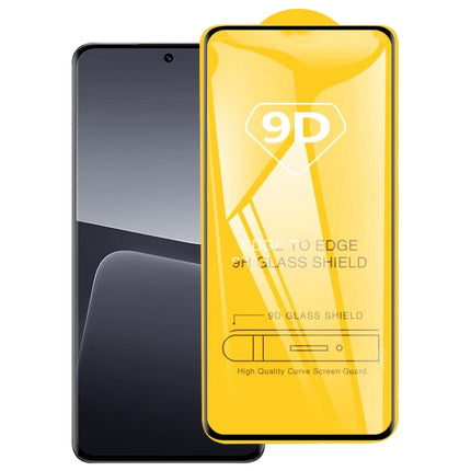 9D Full Glue Screen Tempered Glass Film, For Xiaomi 13T, For Xiaomi Redmi 12 / 12R / 12 5G / Note 12R / Poco M6 Pro, For Xiaomi Redmi Note 12T Pro