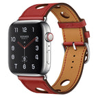 For Apple Watch Series 7 41mm / 6 & SE & 5 & 4 40mm / 3 & 2 & 1 38mm / Red