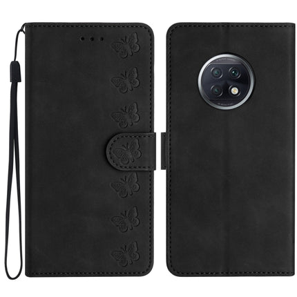 Seven Butterflies Embossed Leather Phone Case, For Xiaomi Redmi Note 9 5G / Note 9T, For Xiaomi Mi 10T Lite, For Xiaomi Mi 10T / 10T Pro, For Xiaomi Redmi 9A