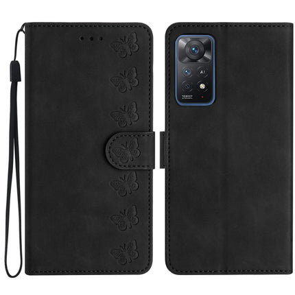 Seven Butterflies Embossed Leather Phone Case, For Xiaomi Redmi A1, For Xiaomi Redmi Note 11 Pro 5G Global, For Xiaomi 12 Lite, For Xiaomi Redmi 10A