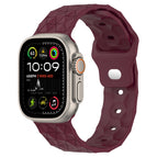 For Apple Watch Ultra 49mm / Wine Red