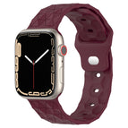 For Apple Watch 8 41mm / Wine Red