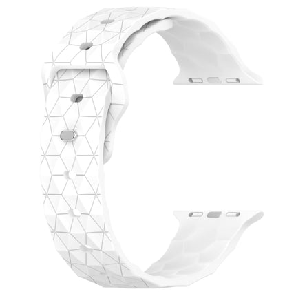 Football Texture Silicone Watch Band, For Apple Watch Ultra 2 49mm, For Apple Watch 9 45mm