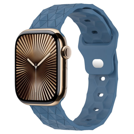 Football Texture Silicone Watch Band, For Apple Watch Series 10 46mm, For Apple Watch Series 10 42mm