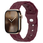 For Apple Watch Series 10 42mm / Wine Red