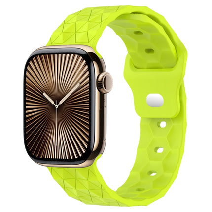 Football Texture Silicone Watch Band, For Apple Watch Series 10 46mm, For Apple Watch Series 10 42mm