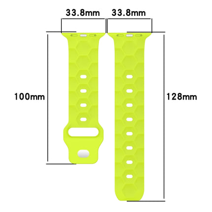 Football Texture Silicone Watch Band, For Apple Watch 3 38mm, For Apple Watch 3 42mm